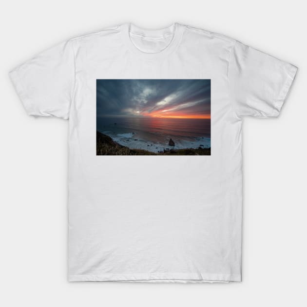 California Sunset T-Shirt by dawn2dawn